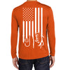 Rebel Hunters Hunting Essentials Flag Long Sleeve Performance Shirt