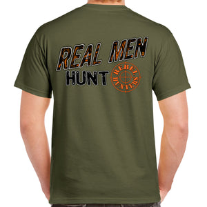 Rebel Hunters Real Men Hunt T-Shirt