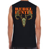 Rebel Hunters Buck Skull Sleeveless Muscle Shirt