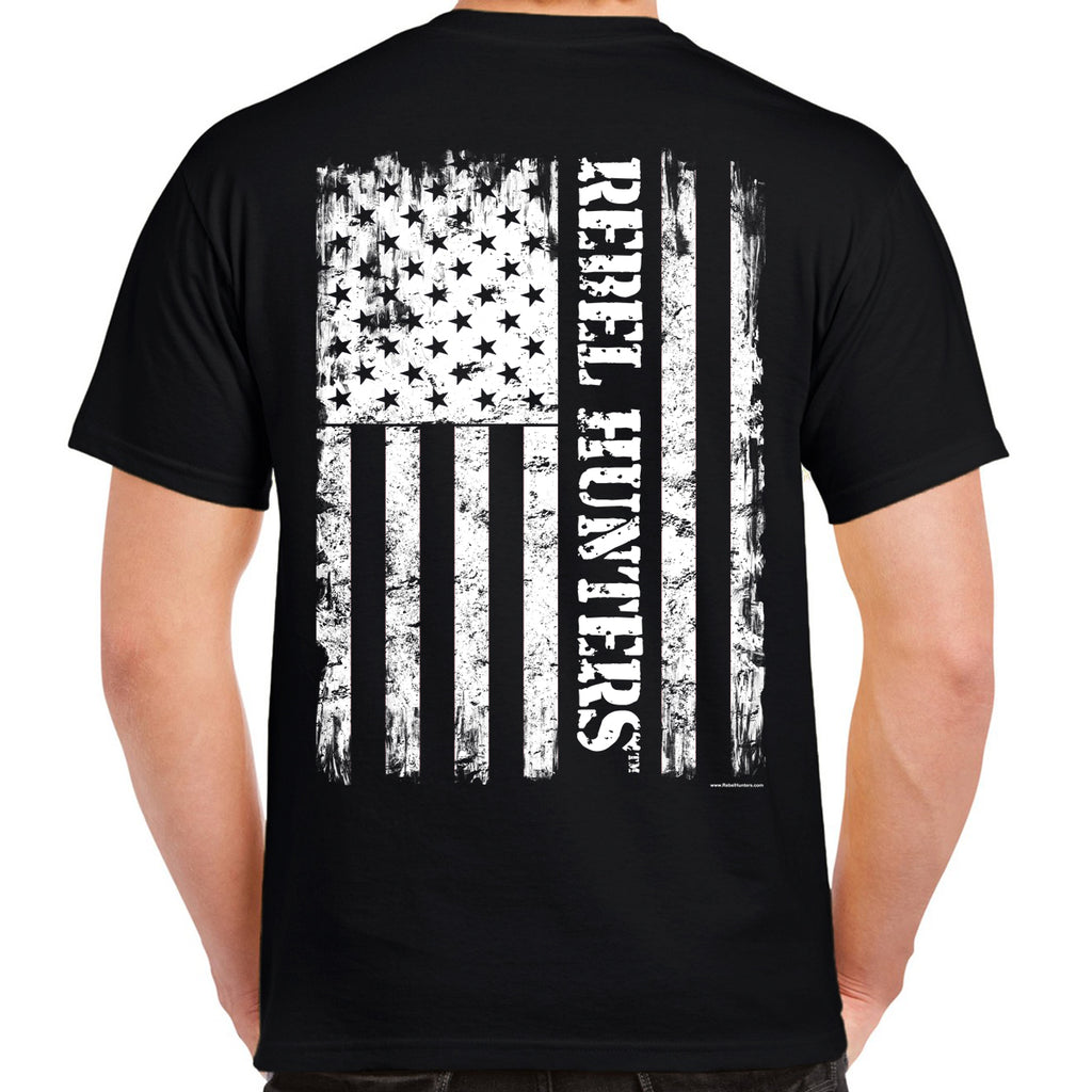 Rebel Hunters Flag T-Shirt