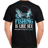 Rebel Hunters Even When It's Bad It's Great Fishing T-Shirt