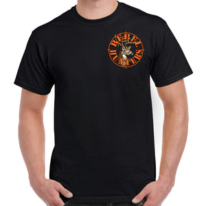 Rebel Hunters Work Sucks Let's Hunt Logo T-Shirt