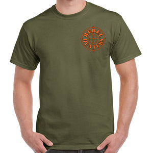 Rebel Hunters Shootin Deer & Drinkin Beer T-Shirt